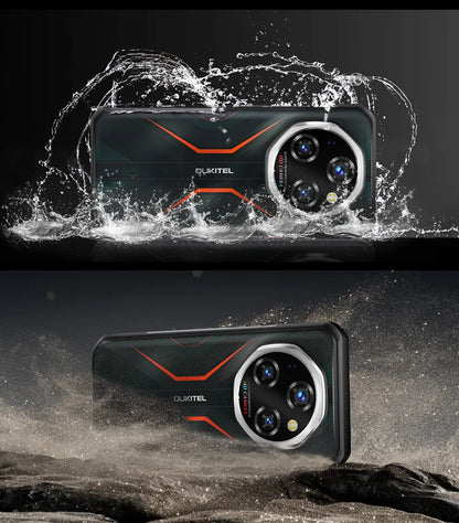 World Premiere OUKITEL WP55 5G Rugged Phone 36GB(12+24) 256GB 11000mAh 33W Smartphone 6.6” 120Hz FHD+ 108MP Android 15 Cellphon