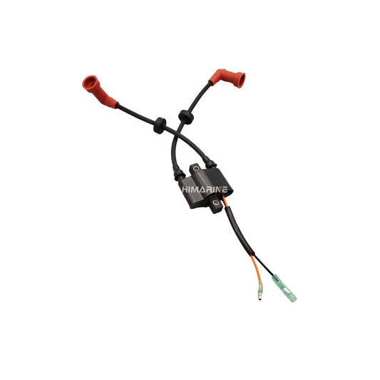 6B4-85570-00 6B4-85530-00 Ignition Coil Assy for Yamaha Outboard Engines 9.9HP 15HP E15DM E9.9DM 6B4-85570