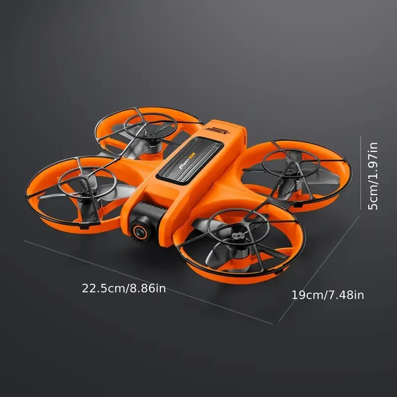 [2025 New S156 Drone]  HD Dual Camera, 12.5cm/4.92-inch Screen Remote Control, Brushless Powerful Motor,Optical Flow Positioning