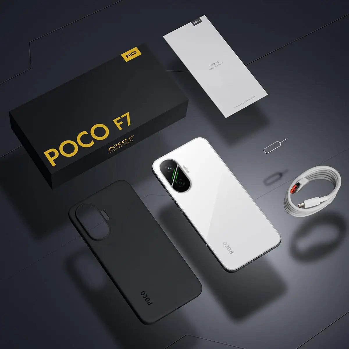 EU POCO F7 5G Smartphone European Version Snapdragon® 8s Gen 4 6500mAh Battery 90W 6.83" 1.5K 120Hz AMOLED 50MP Camera OIS NFC