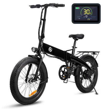 WindChaser 48V Lithium Battery Electric Bike HighCarbon Steel Bicycle with Geared Assist for Long Rang Adult Bike Foldable Ebike