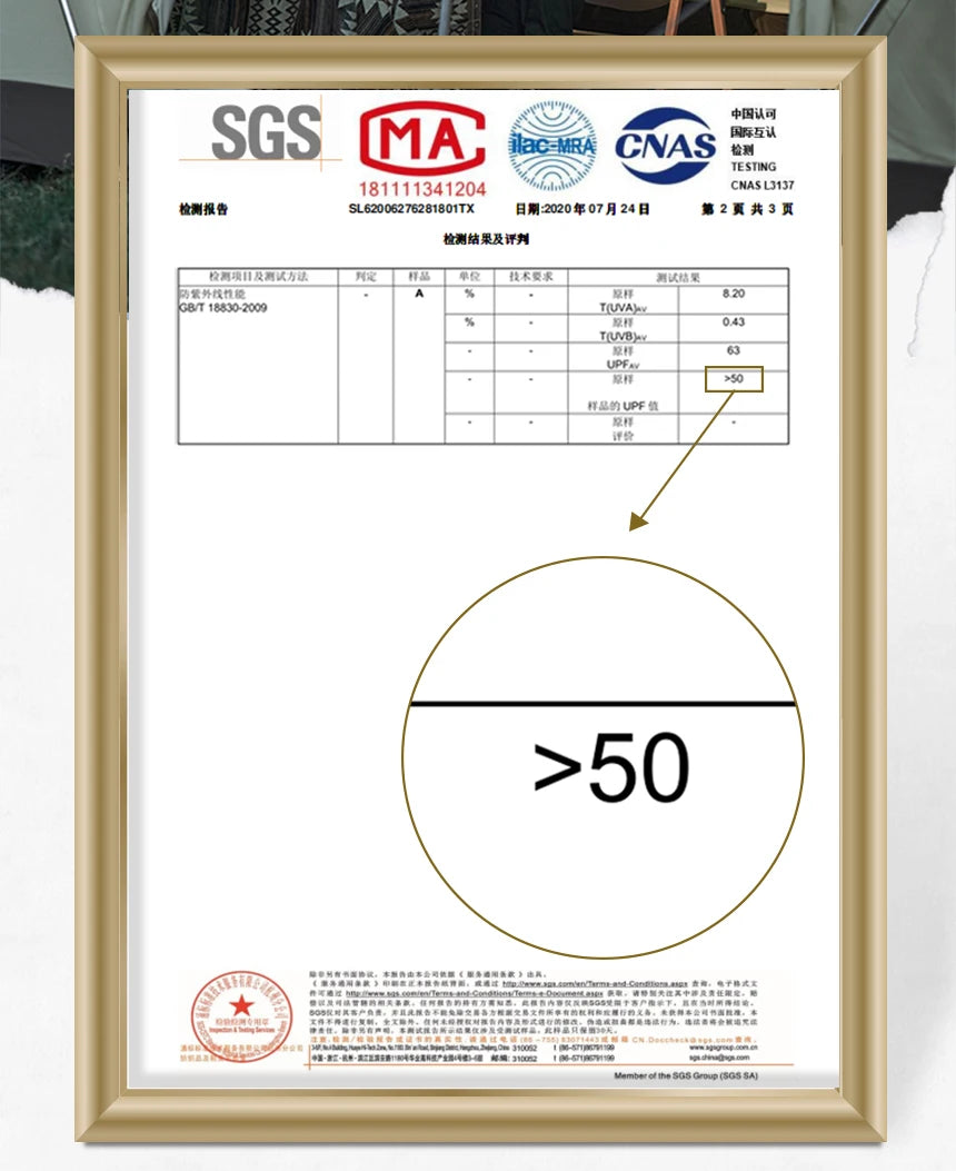 Mobi Garden Camping Era205 Cotton Tent Glamping Wide Space Double Cloth Membrane Waterproof Car Sunscreen Three-seater