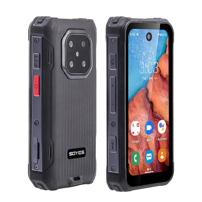 SOYES MAXO Rugged Smartphone IP68 Mini Waterproof 3.88 Inch Small IPS Screen Android12 6GB RAM+128GB ROM 3000mAh Battery