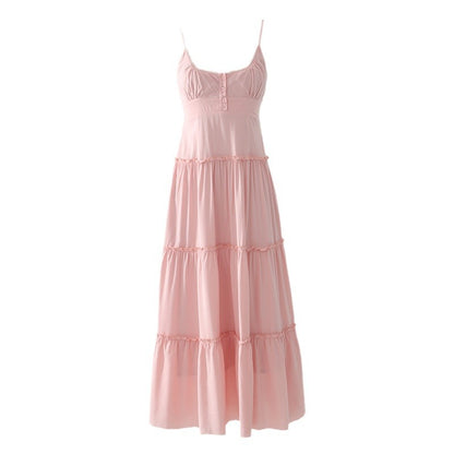 Sweet Strap Fairy Dress A-line Dress