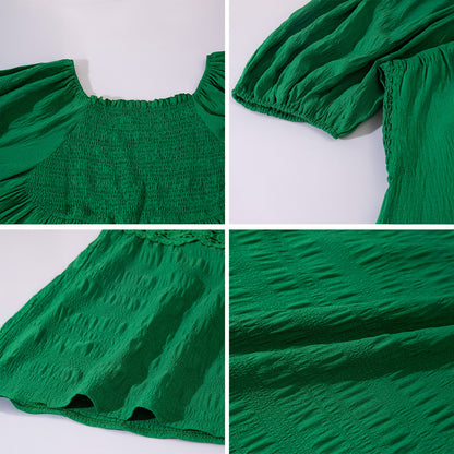 Short Sleeve Long Dress Women's Dress
