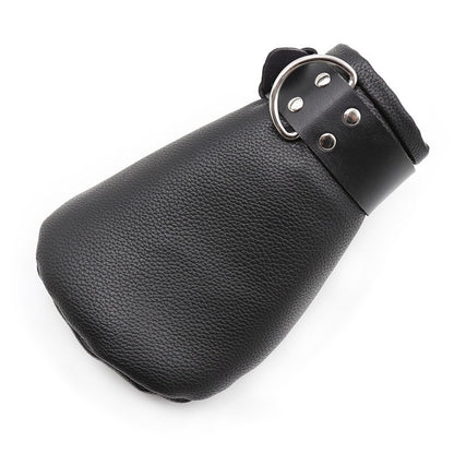 Black Adult Products Sexy Handcuffs Flirting Toys Leather Hand Binding Dog Paw Leather Toys
