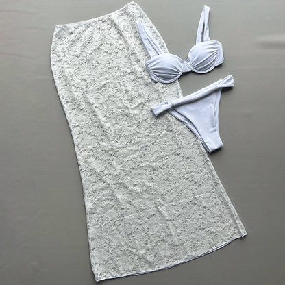Three-Piece Bikini  Lace Sexy Women's Swimsuit