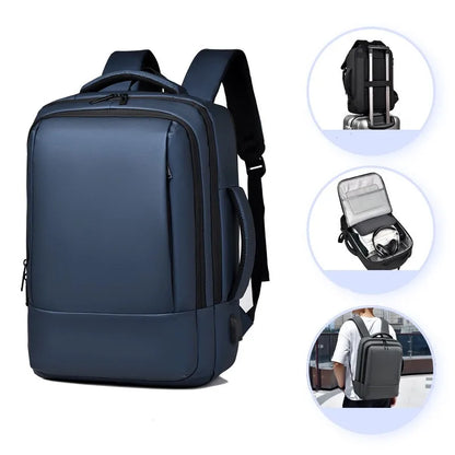 High Quality New Expandable Computer Backpack Large Capacity Travel Backpack for Mens Business Bag 17.3inch Backpack for Men