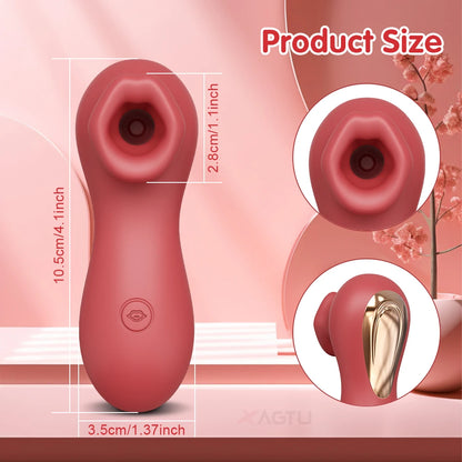 Wholesale  Electric Vibrator Adult Products 9 Suction Modes Clitoral Sucker Vibrator Sucking Vibrator
