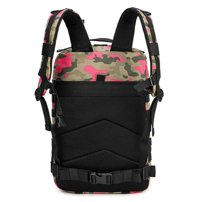 3P Backpack Men's Camping Camouflage Mountaineering Leisure Travel Sports Large Capacity Laptop Outdoor Tactical Backpack
