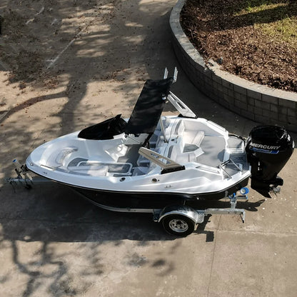 High Quality 16 FT 4.8 M Fiberglass Small Outboard Jet Ski Boat