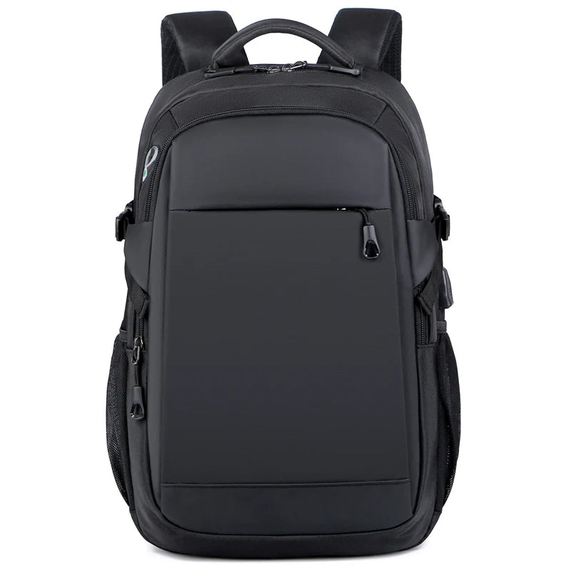 Remoid Factory 15.6 Inch Custom Logo Waterproof Oxford Pu Material Business Men Day Pack Bag Travel Laptop Backpack