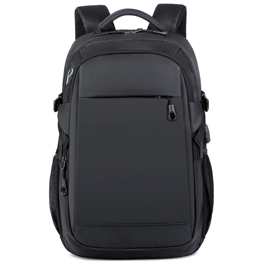 Remoid Factory 15.6 Inch Custom Logo Waterproof Oxford Pu Material Business Men Day Pack Bag Travel Laptop Backpack