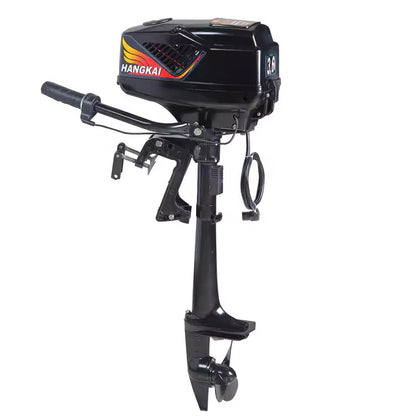 China Cheap 3.6HP 2 Stroke HANGKAI Outboard Engines Water Cooled Gasoline Motor for Boat Sale