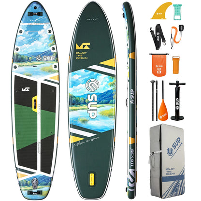 11ft 6in extra Wide  Customizable  Inflatable SUP  USA  Warehouse Drop Ship  sup Water Sport