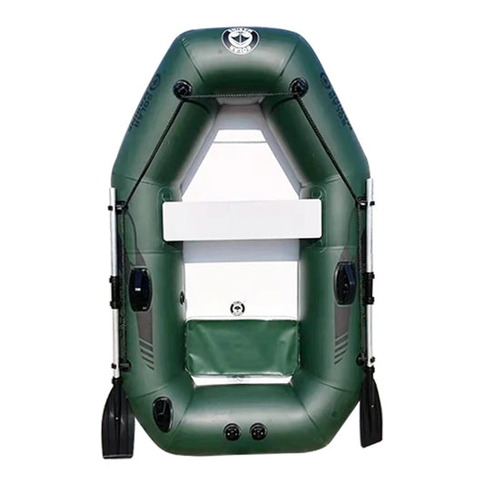 100% Thermal Welded zero Glue Process Solar Marine 2 Person Air Mat Floor Inflatable Rowing Boat Portable for Fishing Play