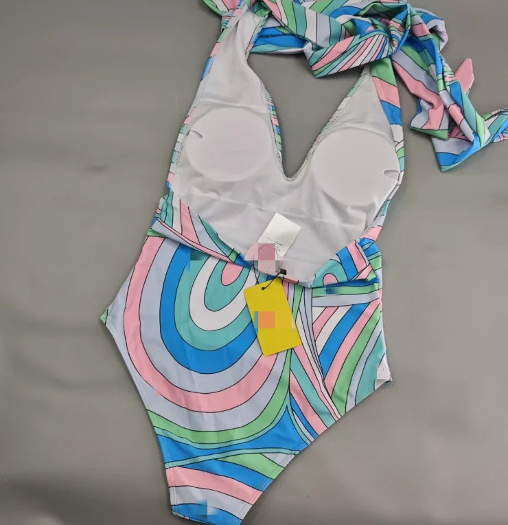 Hot Sales STOCK Wholesales 2Pieces  Beachwear With Beachscarfs Sexi Lady Designer Fashion Swimsuit