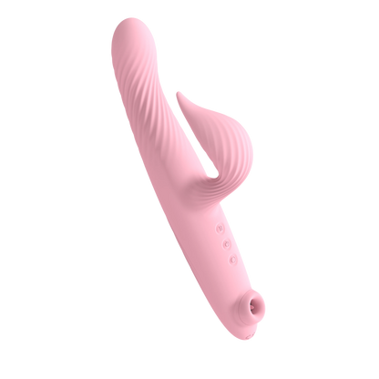 3 in 1 Vibrator Stretching Sucking Double Head Masturbation Massager Female G Spot 7 Models Sucking Adult Products