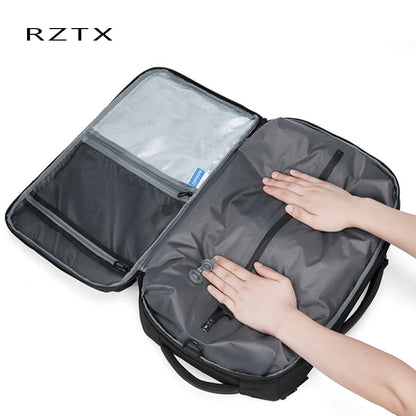 Custom Simple Letter Pattern Anti-Theft Smart Backpack Waterproof Oxford Design Reflective USB Lining Zipper Laptop Backpacks