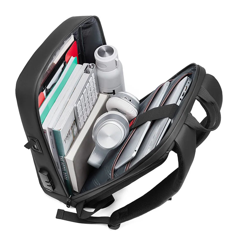 Factory New Wholesale Business Usb Men Custom logo Mochila Waterproof School Bags Anti Theft Laptop Backpack