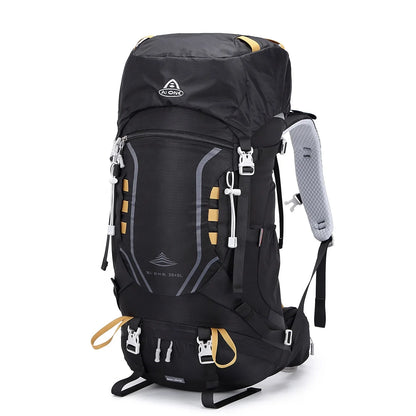 40L(35+5 )Waterproof Hiking Camping Backpack With Rain Cover, Professional Outdoor Sport Travel Daypack