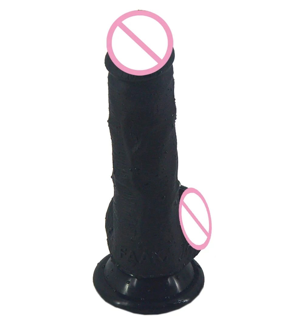 New Arrivals Silicone Golden Realistic Dildos Female Masturbation Suction Cup Penis Lesbian Adult Products