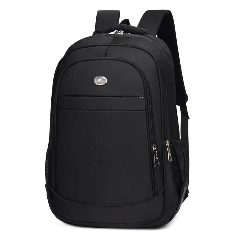 Large Capacity Men's Printed Logo Backpack Business Computer Travel Bag for College Students School for Business Trip Hiking