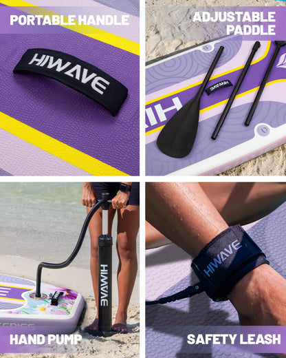 New Design European Warehouse Stand up Paddle Board 11'x34''x6'' Inflatable sup Paddle Board with Heat Sealing Technology