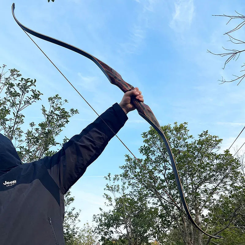 Classic Traditional Wooden Bow and Arrow Archery Set Outdoor Games for Shooting Accessories Hunting Equipment