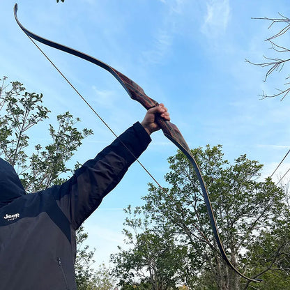 Classic Traditional Wooden Bow and Arrow Archery Set Outdoor Games for Shooting Accessories Hunting Equipment