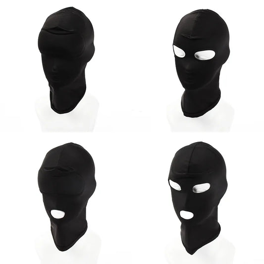 Adult Sex toys Soft Head Mask BDSM for Couples SM Bondage Sexy Headgear Erotic Toys Black Slave Restraint Hood