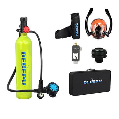 2022 New Arrival Underwater Breath Portable Mini Scuba Diving Tank Spare Air Cylinder 1L Mini Scuba Tank