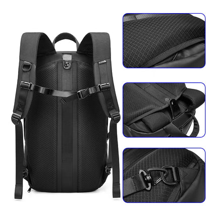 Fashion Minimalist Male Travelling Waterproof Oxford Laptop Backpack for Men Backpack Manufacturer