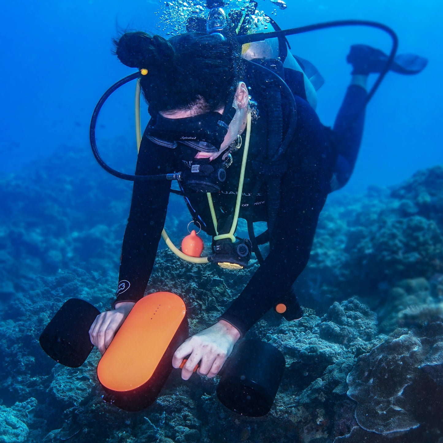 Sinodiving Underwater Sea Scooter Electric Water Scooter for Water Sports Electric Portable Pool Swimming Underwater Diving