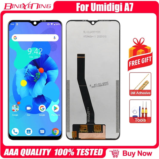 New Original UMIDIGI A7 LCD Screen For A7 Pro A9 A9 Pro LCD Screen Assembly Replacement