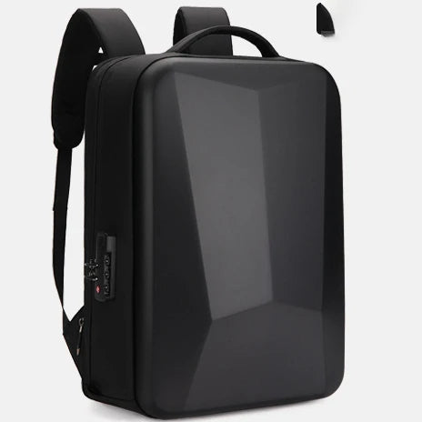 Hard Shell Custom Logo Laptop Backpack Large Capacity Durable Men's Business Anti-Theft Bag Backpack USB Waterproof Oxford Bag