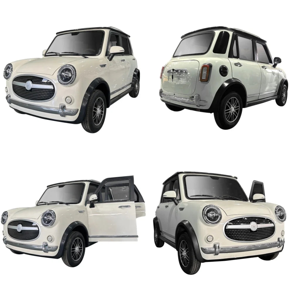 Small Electric Mini EV Car with EEC Small Vehicles Wholesale Cheap Price Low-Speed New Energy Vehicle Four Wheel Car