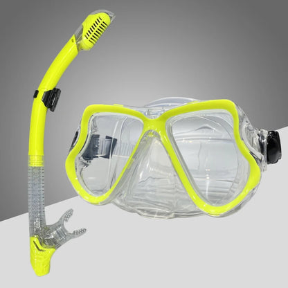 Diving Masks for Adults Snorkeling Breath Tube Set Glasses for Women Men Anti-slip Buckle Masks