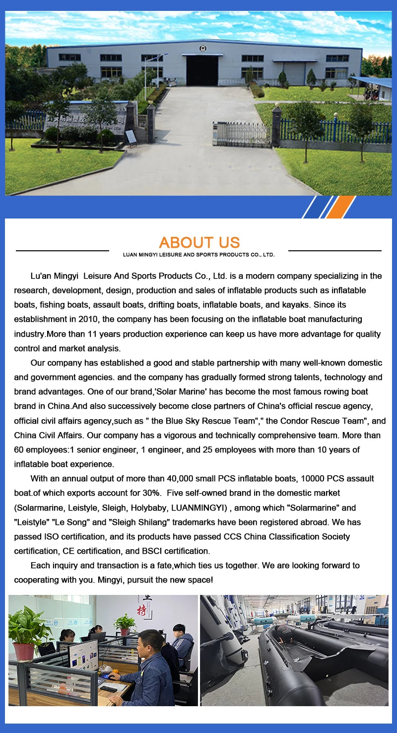 Solar Marine 2 Person PVC Fishing Boat 2M Inflatable Kayak Wear-resistant Canoe Waterplay Craft with Free Accessories