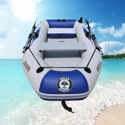 1 Person 175 Cm Rowing Inflatable PVC Fishing Boat Kayak Canoe Raft Dinghy Hovercraft Air Deck Bottom With Free Accessories