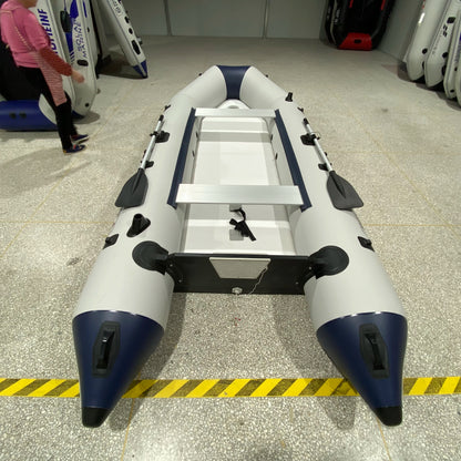 3.6 m MC360-3 6 Person Inflatable Luxury Yacht Rescue Assault Speed Fishing Boat 10.8 ft Air Deck Floor Thermal Welded Process