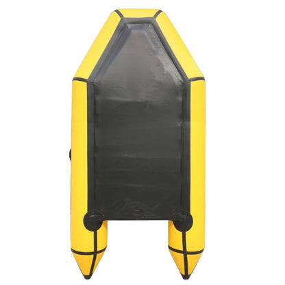 MC230-1 Solar Marine 3 Person Inflatable Assault Boat 230cm Speed Yacht Dinghy Kayak Canoe Hovercraft Sailboat Surfing Sailing