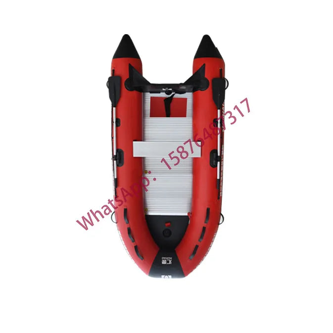 Fishing Boat 2-7 People, 0.9mm Thickening PVC Dinghy Rowing, Kayak Inflatable Boat Rescue Boat