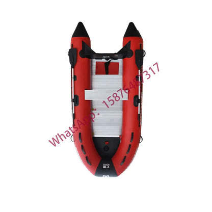Fishing Boat 2-7 People, 0.9mm Thickening PVC Dinghy Rowing, Kayak Inflatable Boat Rescue Boat