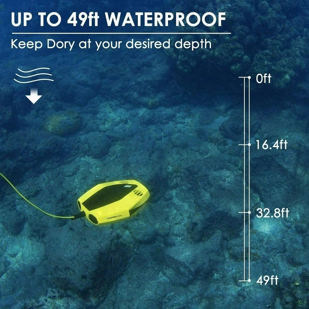 CHASING Dory Underwater Drone - 1080p Full HD, Real-Time Viewing, APP Control