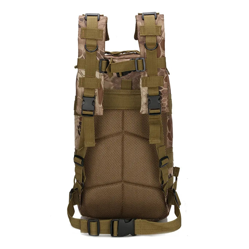 Factory Spot Wholesale Enthusiast Tactical Outdoor Sports Climbing 30L Oxford Nylon Waterproof Breathable Backpack