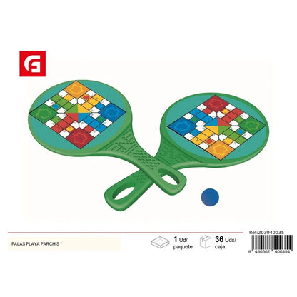 Parcheesi Beach Paddles - Summer and Outdoor Games