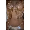 Diamond Women's Lingerie Sexy Two Piece Bikini Disposable Underwear Female Stripper Diamond 2 Sets Sexy Lingeries
