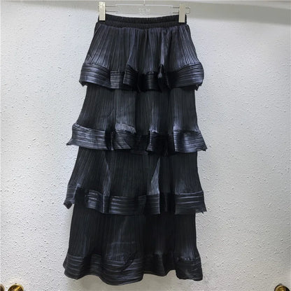 Boutique Wholesale 2026 Spring New Fashion Design with Elegant Temperament A-line Women's Skirt