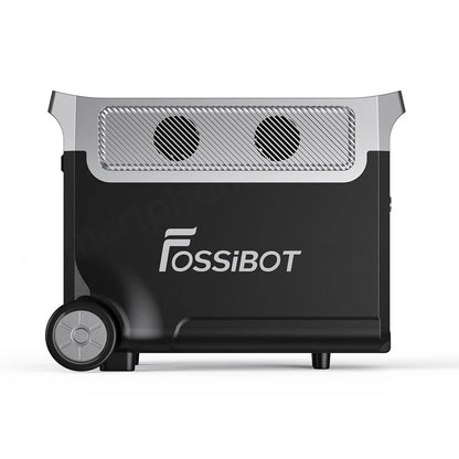 FOSSiBOT F3600 Pro Portable Power Station 3840Wh LiFePO4 Solar Generator 3600W AC Output 2000W Solar Charge With Rolling Wheels